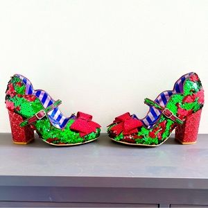Irregular choice Christmas heel